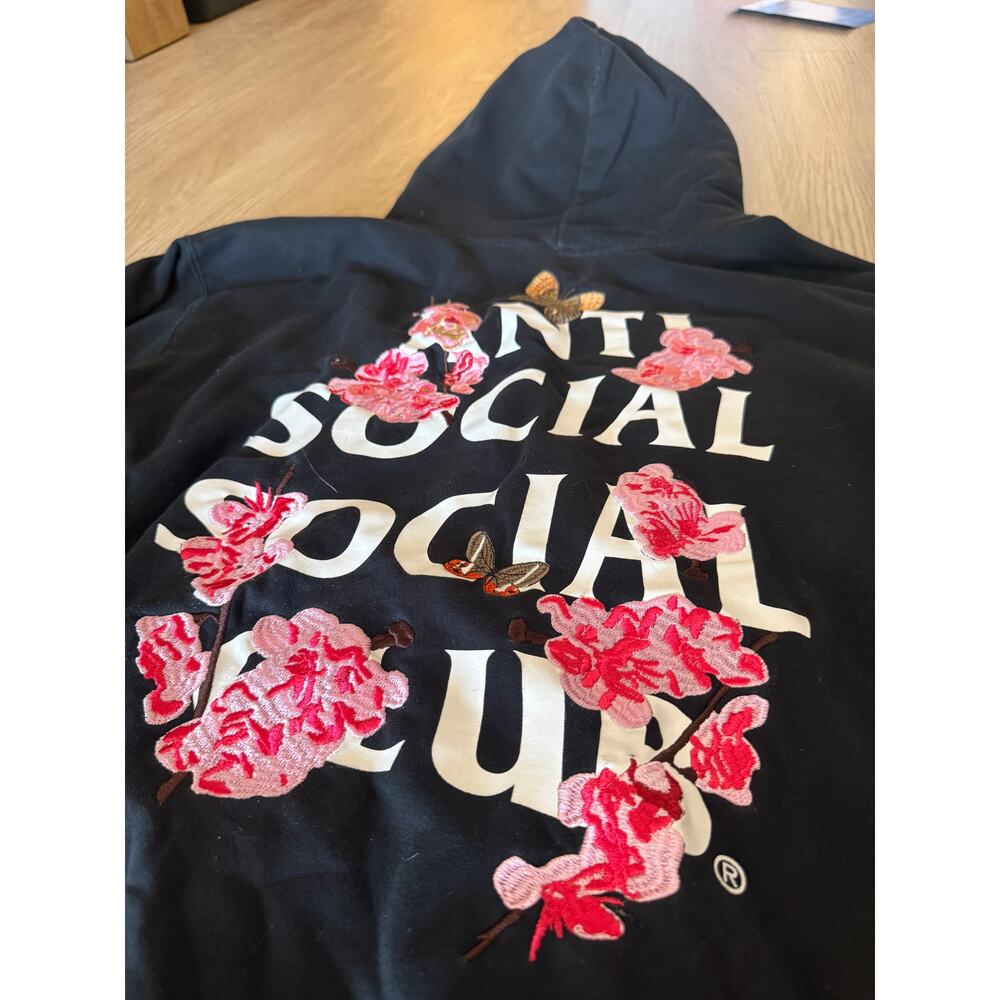 Anti Social Social Club Cherry Blossom 2024 Edition Sweatshirt - Picture 8 of 10